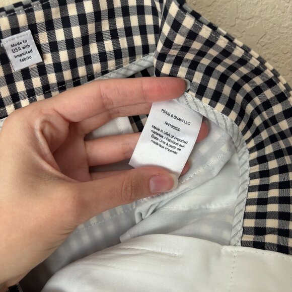 Veronica Beard Tani Gingham High Rise Kick Flare Trouser Pant - Picture 11 of 12